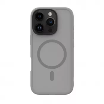 Evelatus Apple iPhone 16 Pro Max Hybrid Case mit MagSafe PC+TPU Silber