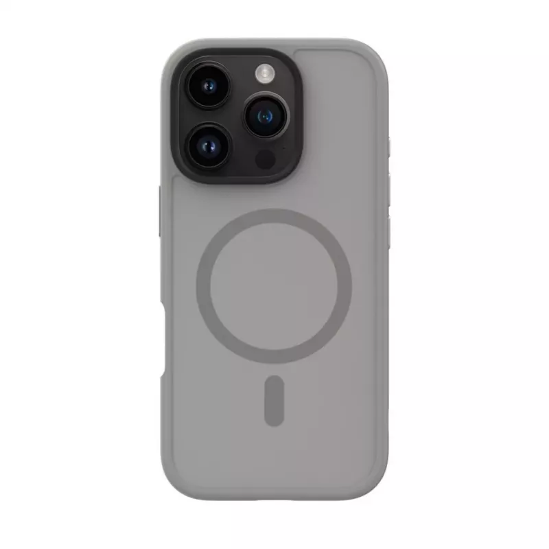 Evelatus Apple iPhone 16 Pro Max Hybrid Case mit MagSafe PC+TPU Silber