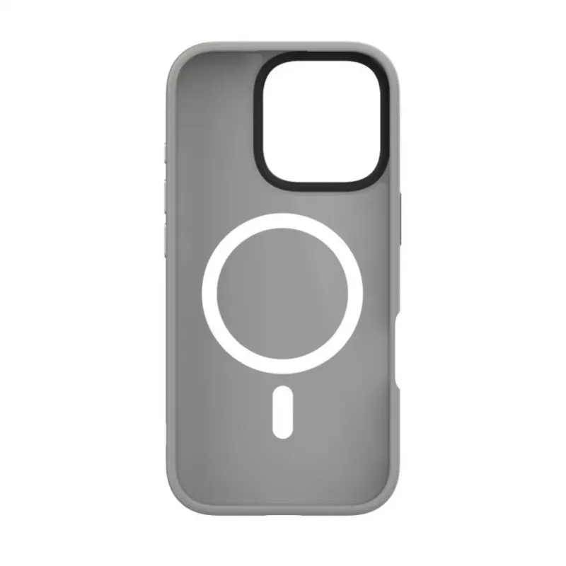 Evelatus Apple iPhone 16 Pro Max Hybrid Case mit MagSafe PC+TPU Silber