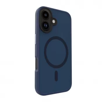 Evelatus Apple iPhone 16 Hybrid Case mit MagSafe PC+TPU Dunkelblau