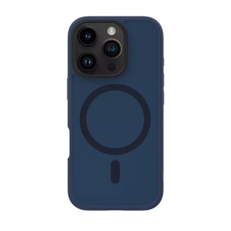 Evelatus Apple iPhone 16 Pro Hybrid Case mit MagSafe PC+TPU Dunkelblau