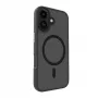 Evelatus Apple iPhone 16 Hybrid Case mit MagSafe PC+TPU Schwarz