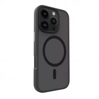 Evelatus Apple iPhone 16 Pro Hybrid Case mit MagSafe PC+TPU Schwarz