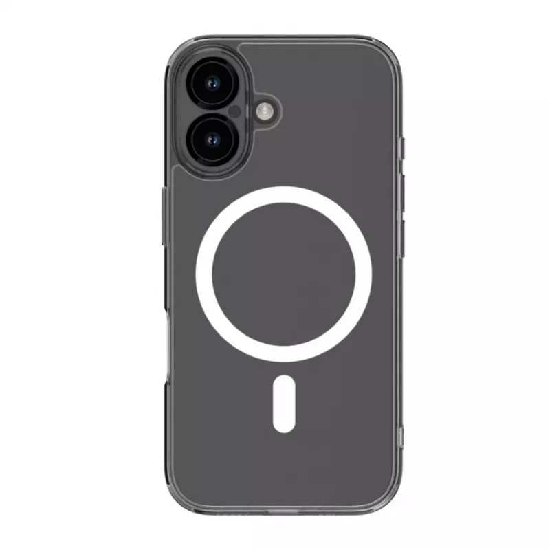 Evelatus Apple iPhone 16 Clear Case mit MagSafe und Kameraschutz Transparent