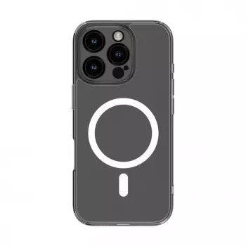 Evelatus Apple iPhone 16 Pro Max Clear Case mit MagSafe und Kameraschutz Transparent