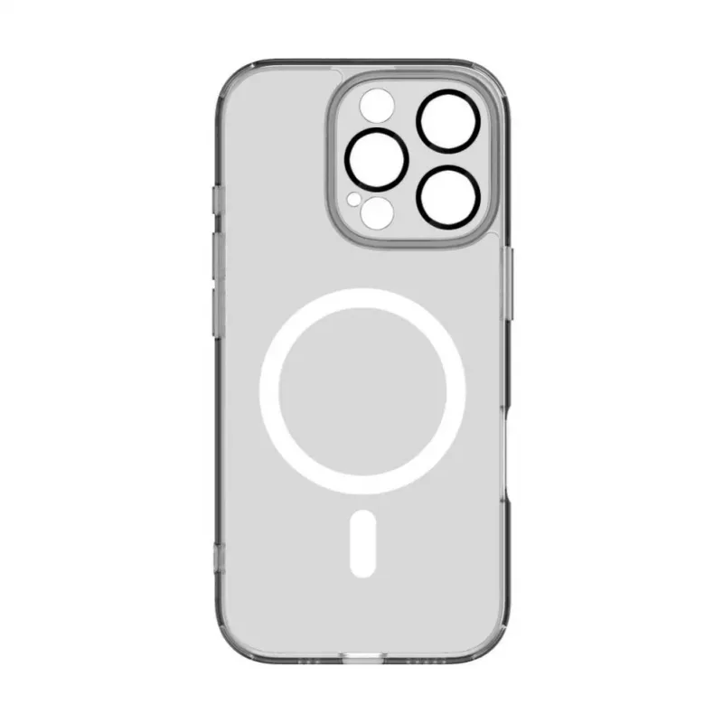 Evelatus Apple iPhone 16 Pro Max Clear Case mit MagSafe und Kameraschutz Transparent