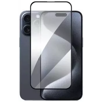 Evelatus Apple iPhone 16 2.5D Full Cover Glass Anti-Static Light Black
