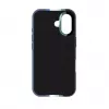 Evelatus Apple iPhone 16 Multi-Colored Silicone Case With MagSafe Aura Blue