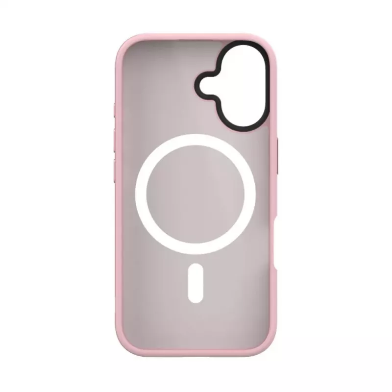 Evelatus Apple iPhone 16 Hybrid Case mit MagSafe PC+TPU Pink