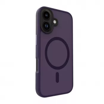 Evelatus Apple iPhone 16 Hybrid Case mit MagSafe PC+TPU Lila