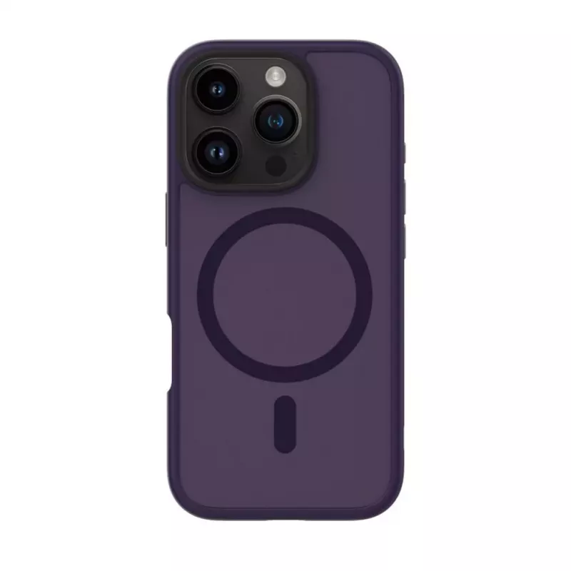 Evelatus Apple iPhone 16 Pro Hybrid Case mit MagSafe PC+TPU Lila