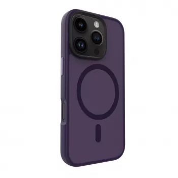 Evelatus Apple iPhone 16 Pro Hybrid Case mit MagSafe PC+TPU Lila