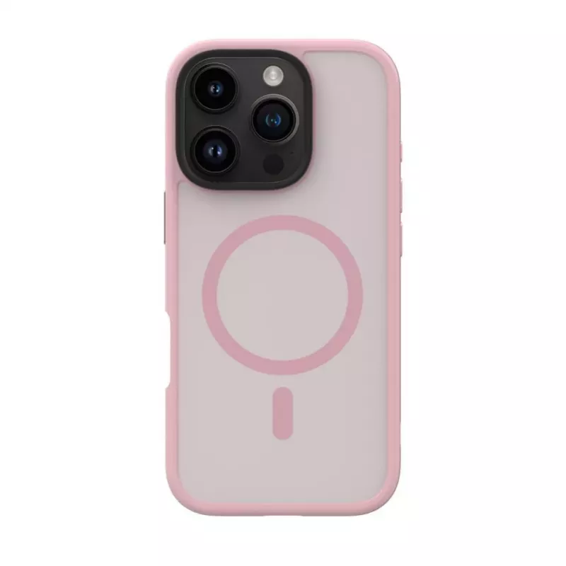 Evelatus Apple iPhone 16 Pro Max Hybrid Case mit MagSafe PC+TPU Pink