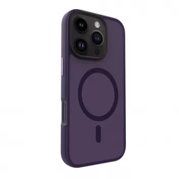 Evelatus Apple iPhone 16 Pro Max Hybrid Case mit MagSafe PC+TPU Lila