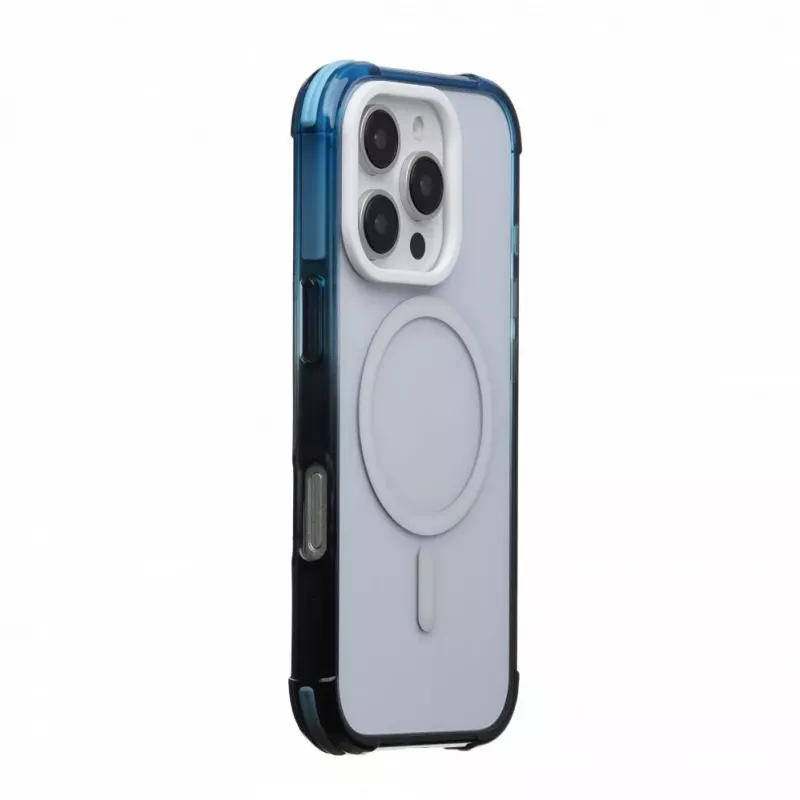 Evelatus Apple iPhone 16 Pro Defender Gradient Color MagSafe Black Blue Back Cover Case