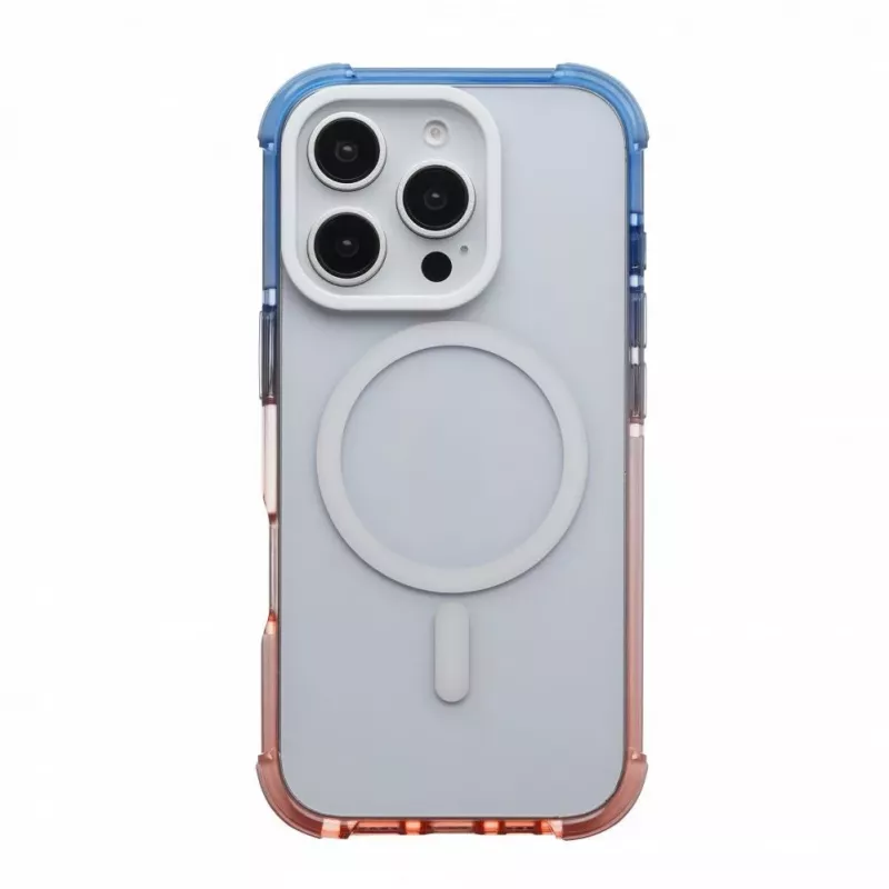 Evelatus Apple iPhone 16 Pro Defender Gradient Color MagSafe Blau Pink