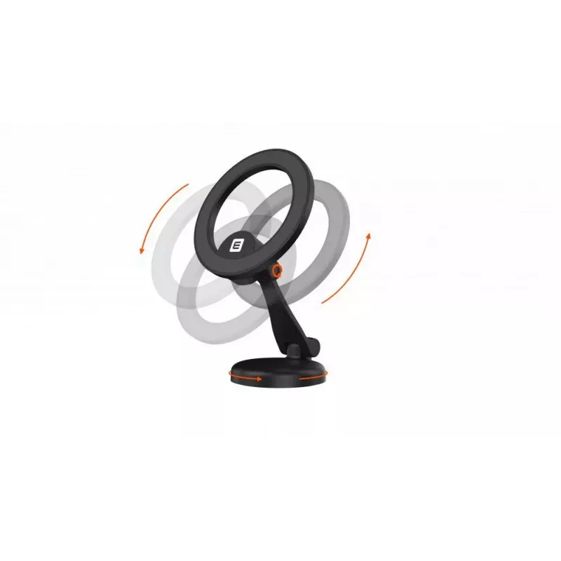 Evelatus Car Holder Magnetic 360° mit 34 Magneten EVECHMSM Schwarz