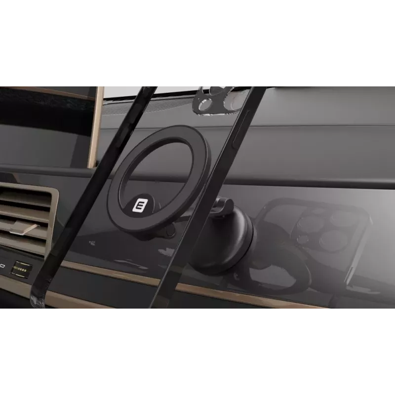Evelatus Car Holder Magnetic 360° mit 34 Magneten EVECHMSM Schwarz