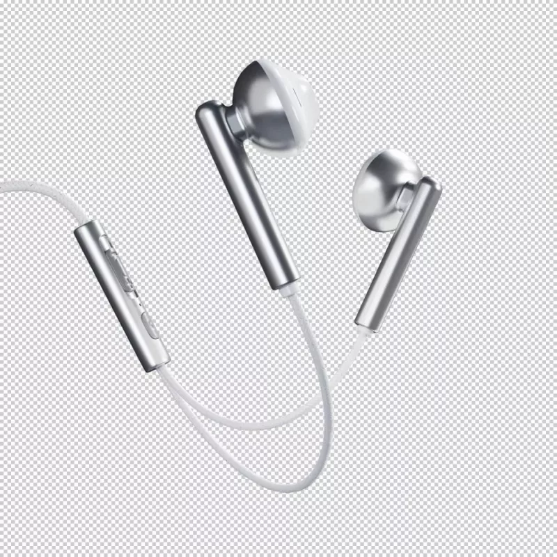 Evelatus Crystal Clear Audio Headphones mit USB-C und Mikrofon CCA-TC-WH Weiß
