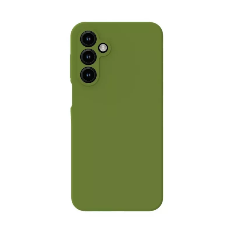 Evelatus Samsung Galaxy A16 5G Premium Magnetic Soft Touch Silicone Case Army Green