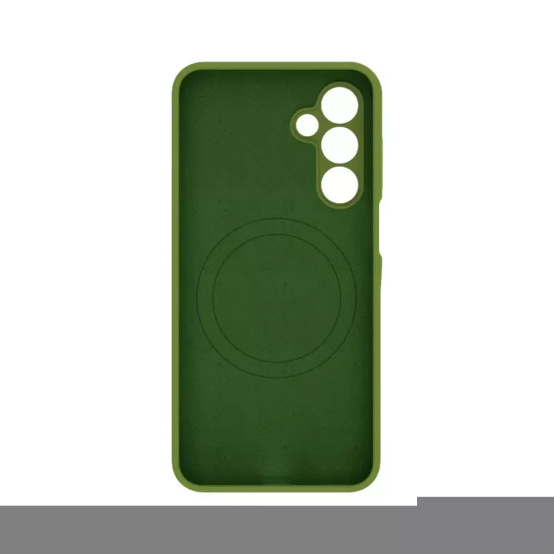 Evelatus Samsung Galaxy A16 5G Premium Magnetic Soft Touch Silicone Case Army Green