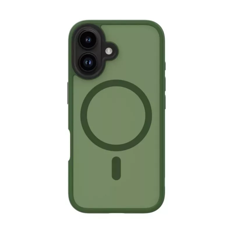 Evelatus Apple iPhone 16 Hybrid Case mit MagSafe PC+TPU Grün