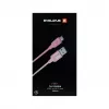 Evelatus USB-A auf USB-C Kabel 2M Geflochtenes Nylon Aluminiumgehäuse Pink