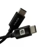 Evelatus E-Mag Power 60W USB-C auf USB-C Magnetkabel 1,2m Schwarz