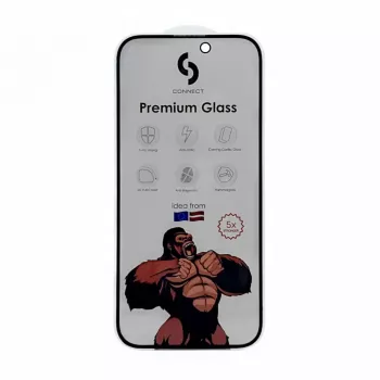 Connect Xiaomi 14T Privacy 2.5D Silk Full Cover Anti-Static Stronger Black