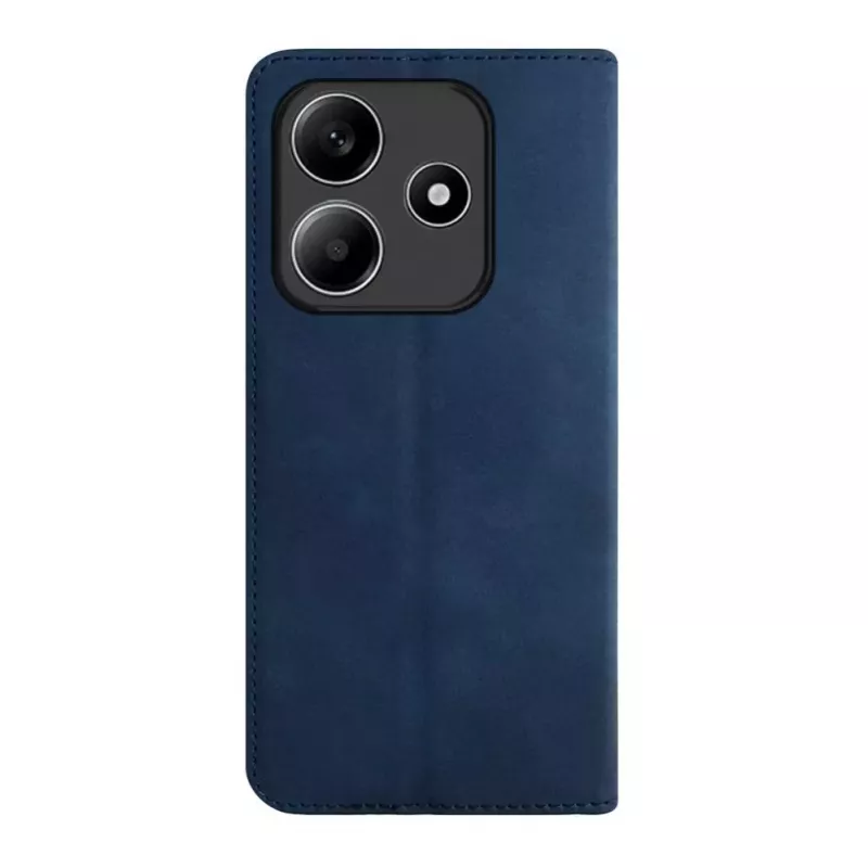 Evelatus Xiaomi Redmi Note 14 5G Book Case PU Leder Dunkelblau