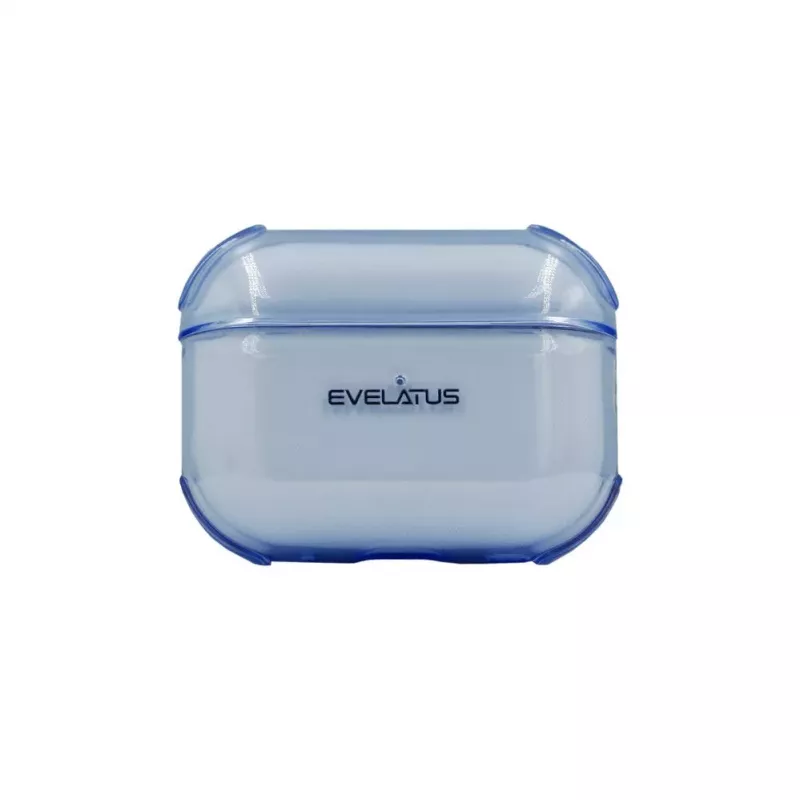 Evelatus Apple AirPods 4 TPU Protective Case Transparent Blue