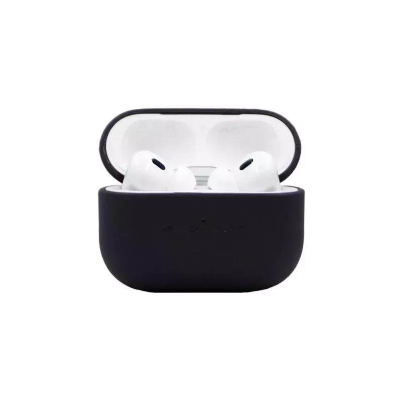 Evelatus Apple AirPods Pro 2 Schutzhülle aus Silikon Tiefes Lila