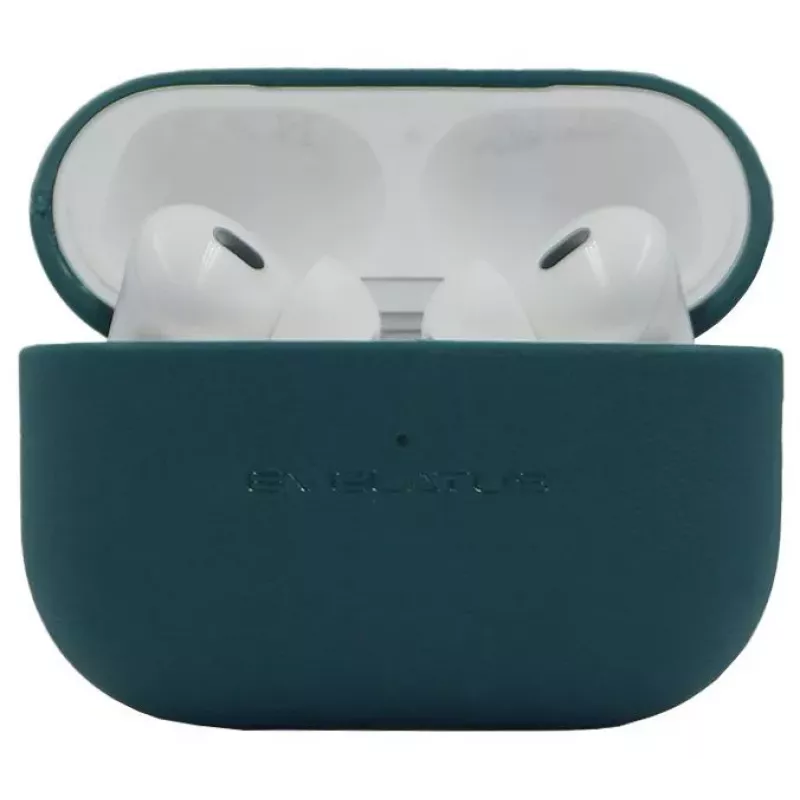 Evelatus Apple AirPods Pro 2 Schutzhülle aus Silikon Dunkelgrün