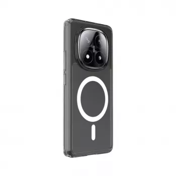 Evelatus Clear Case mit Magnetring für Xiaomi Redmi Note 14 Pro 4G / Poco X7, Transparent
