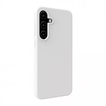 Evelatus Samsung Galaxy S25 Premium MagSafe Soft Touch Silicone Case Weiß