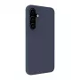 Evelatus Samsung Galaxy S25 Premium Magnetic Soft Touch Silicone Case Dark Blue