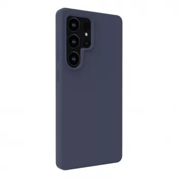 Evelatus Samsung Galaxy S25 Ultra Premium Magnetic Soft Touch Silicone Case Dark Blue