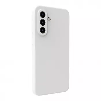 Evelatus Samsung Galaxy A36 Premium Magnetic Soft Touch Silicone Case White