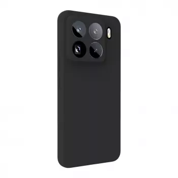 Evelatus Xiaomi 15 Pro Premium MagSafe Soft Touch Silikonhülle Schwarz