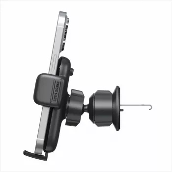 Evelatus Car Air Conditioning Vent Bracket Holder H2+KAC001 Black