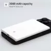 Evelatus 3000mAh Power Bank Super Slim mit kabellosem Laden EVEP03PBSSW Weiß