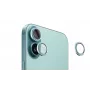 Evelatus Apple iPhone 16 / 16 Plus Kameralinsen-Schutz Armor Teal