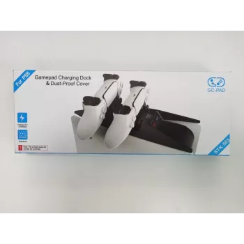 iLike P-5 Dual & Fast Controller Charging Station für Sony PlayStation 5 PS5 Schwarz