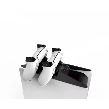 iLike P-5 Dual & Fast Controller Charging Station für Sony PlayStation 5 PS5 Schwarz
