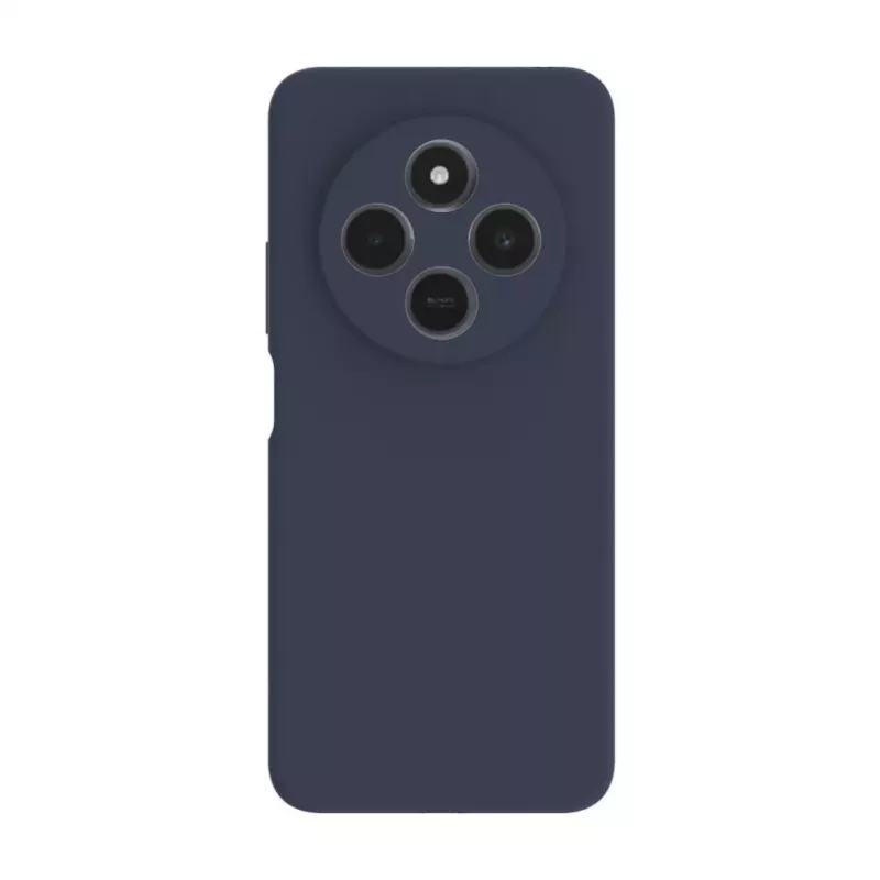 Evelatus Xiaomi Redmi 14C 4G/ 14C 5G / Redmi A4 / POCO C75 Premium Soft Touch Silikonhülle Mitternachtsblau