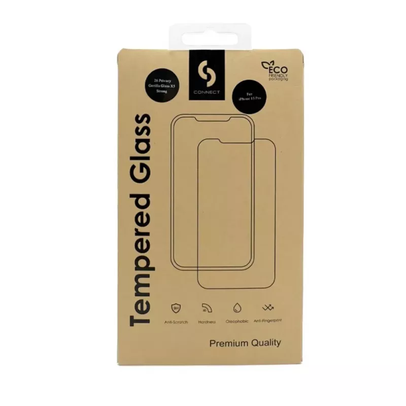 Connect Samsung Galaxy A26 0.33 mm Flach Klar Gehärtetes Glas Display-Schutz mit Japan-Kleber und Antistatik-Beschichtung