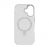 EVELATUS Apple iPhone 17 Shield Case mit MagSafe & Stand, Matt Silber