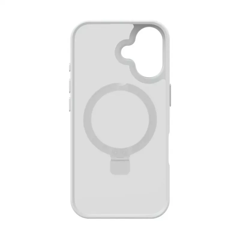 EVELATUS Apple iPhone 17 Shield Case mit MagSafe & Stand, Matt Silber