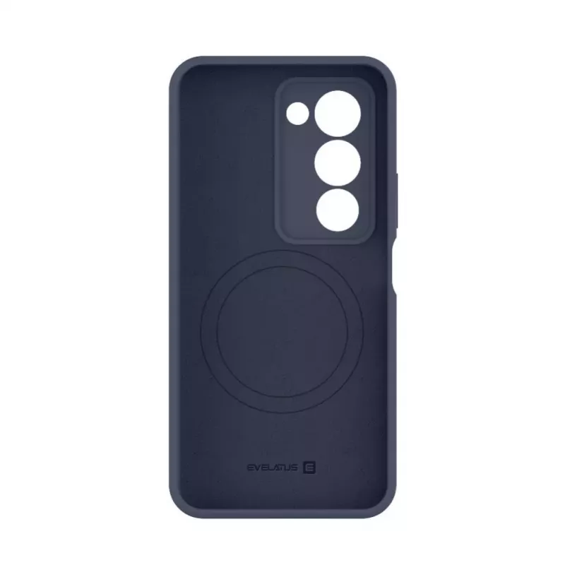 Evelatus Xiaomi Redmi 15 5G Premium Magnetic Soft Touch Silicone Case Dark Blue
