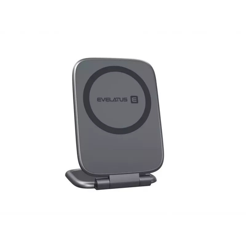 Evelatus MagSafe Non-Charging Magnetic Mount für Armaturenbrett, Laptop, Tablet, Monitor, Schwarz